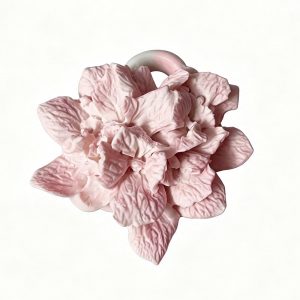 Hydrangea Flower Silicone Mold for Plaster Casting, DIY Flower Aroma Mold Pink Hydrangea Flower Plaster